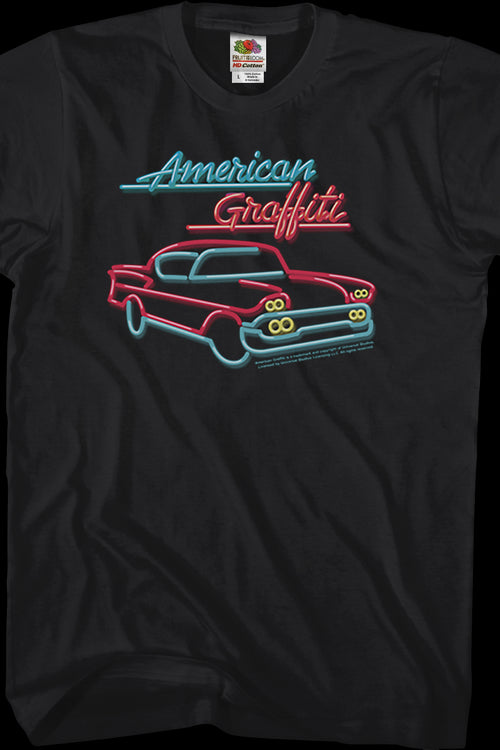 Neon American Graffiti T-Shirtmain product image