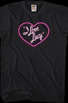 Neon Logo I Love Lucy T-Shirt