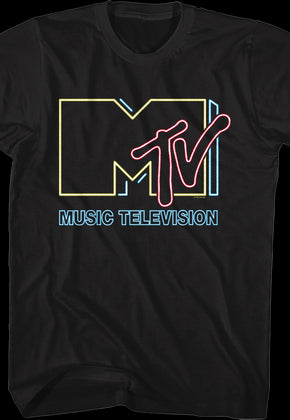 Neon Logo MTV Shirt
