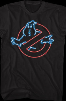 Neon Logo Real Ghostbusters T-Shirt