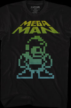 Neon Mega Man T-Shirt