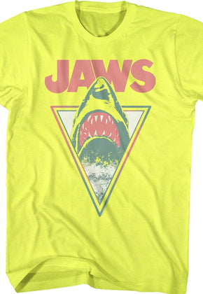 Neon Yellow Jaws T-Shirt