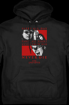 Never Die Lost Boys Hoodie