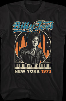 New York 1973 Billy Joel T-Shirt