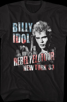 New York '83 Billy Idol T-Shirt