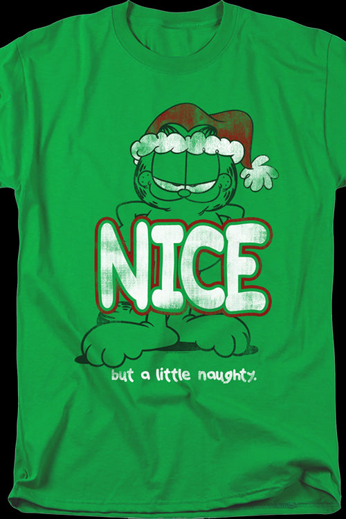 Nice But A Little Naughty Garfield T-Shirtmain product image