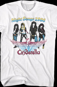 Night Songs 1986 Cinderella T-Shirt