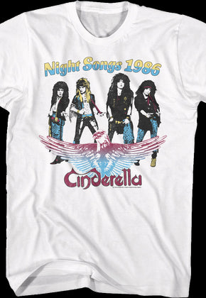 Night Songs 1986 Cinderella T-Shirt