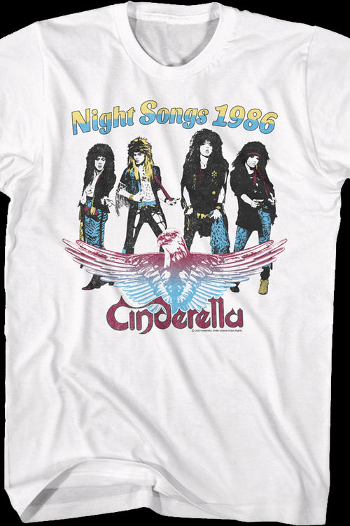 Night Songs 1986 Cinderella T-Shirtmain product image