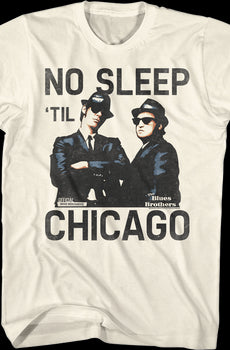 No Sleep 'Til Chicago Blues Brothers T-Shirt