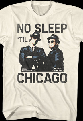 No Sleep 'Til Chicago Blues Brothers T-Shirt