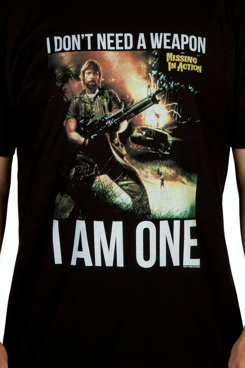 No Weapon Missing In Action Shirtmain product image