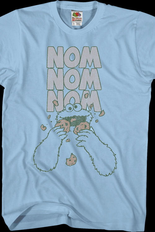 Nom Nom Nom Cookie Monster T-Shirtmain product image