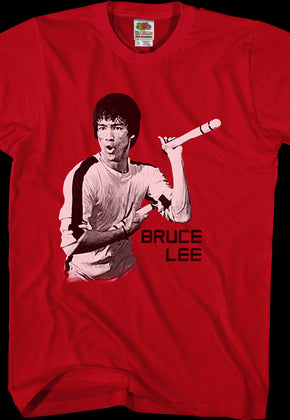Nunchucks Bruce Lee T-Shirt