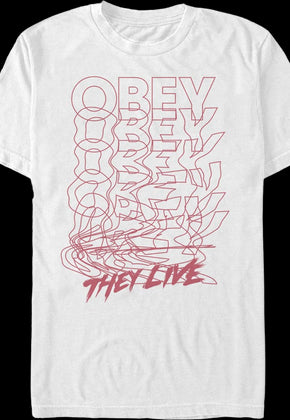 Obey Scribble They Live T-Shirt
