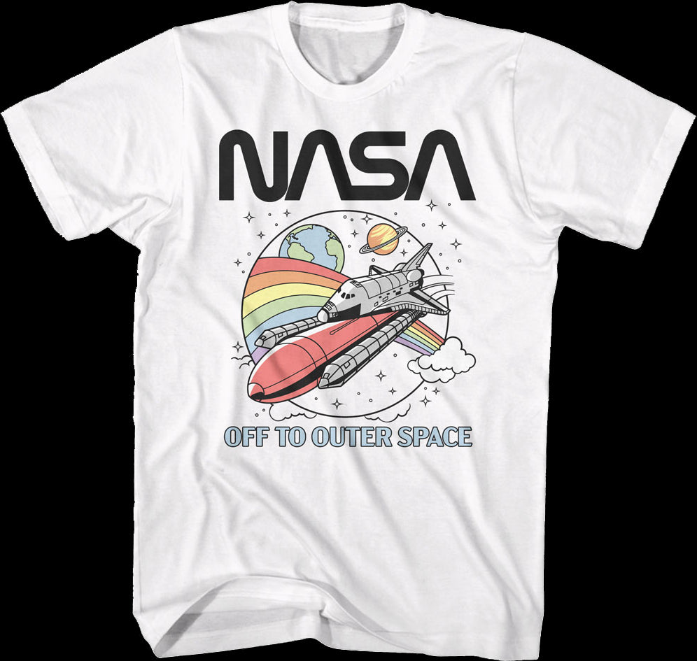 Off To Outer Space NASA T-Shirt