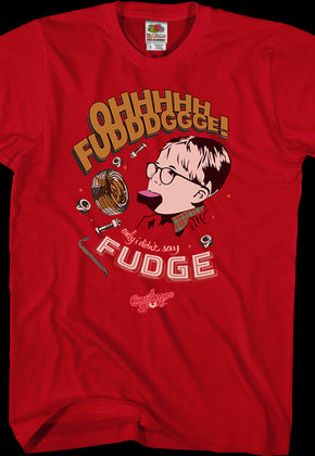 Oh Fudge Christmas Story T-Shirt