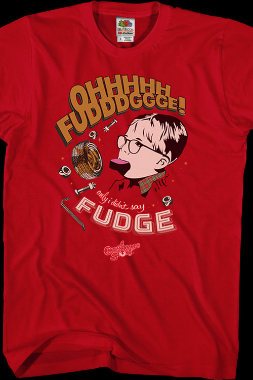 Oh Fudge Christmas Story T-Shirtmain product image
