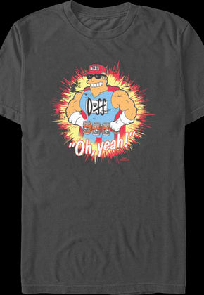 Oh Yeah! Duffman Simpsons T-Shirt