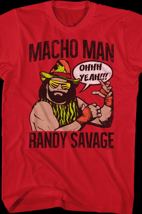 Ohhh Yeah Macho Man Randy Savage T-Shirtmain product image