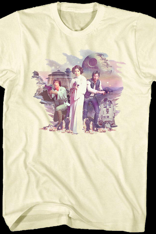 Oil Painting Heroes Star Wars T-Shirtmain product image