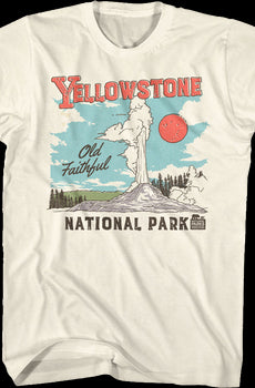 Old Faithful Yellowstone National Park T-Shirt