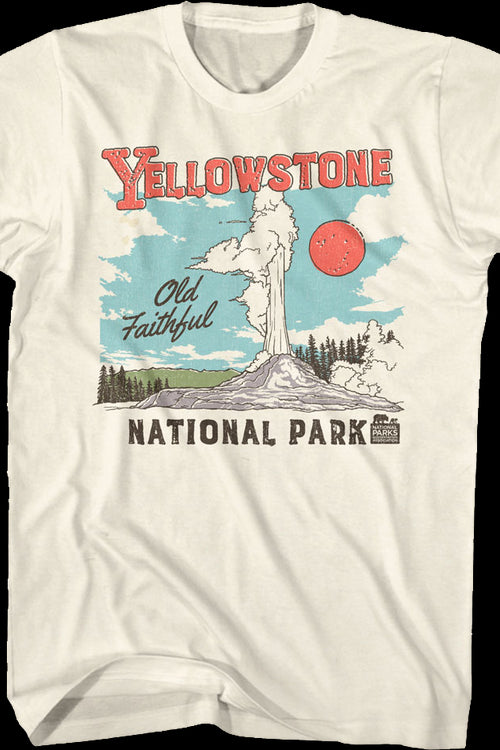 Old Faithful Yellowstone National Park T-Shirtmain product image