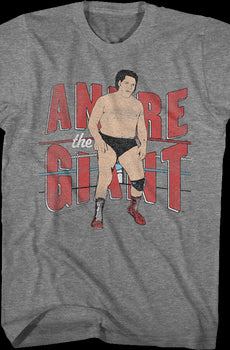 Old School Andre The Giant T-Shirt
