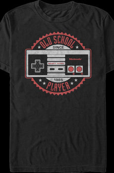 Old School Player Nintendo T-Shirt