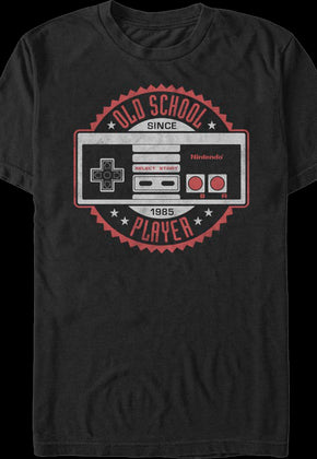 Old School Player Nintendo T-Shirt
