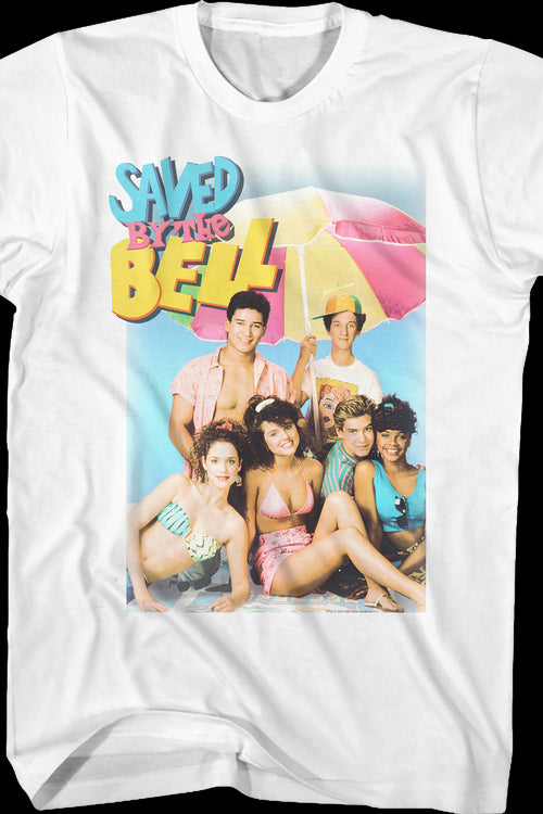 On The Beach Saved By The Bell T-Shirtmain product image