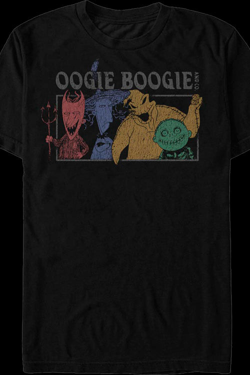 Oogie Boogie And Co. Nightmare Before Christmas T-Shirtmain product image