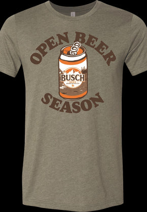 Open Beer Season Busch T-Shirt