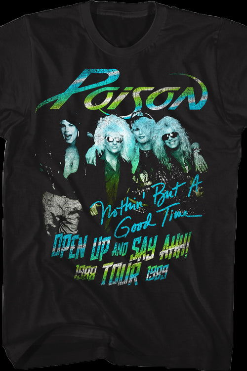 Open Up And Say Ahh Tour Poison T-Shirtmain product image