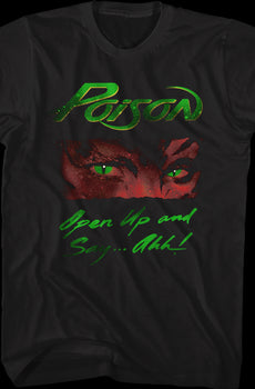Open Up And Say Ahh Track List Poison T-Shirt
