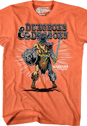Orange Warduke Dungeons & Dragons T-Shirt
