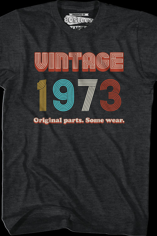 Original Parts Some Wear Vintage 1973 T-Shirtmain product image