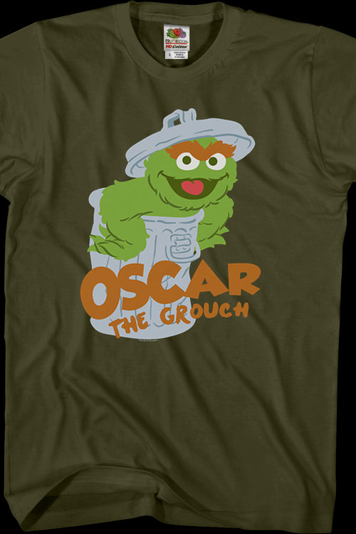 Oscar The Grouch Sesame Street T-Shirtmain product image