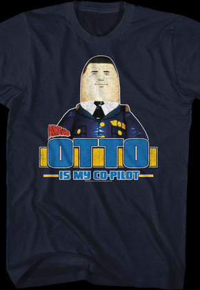 Otto Is My Co-Pilot Airplane T-Shirt
