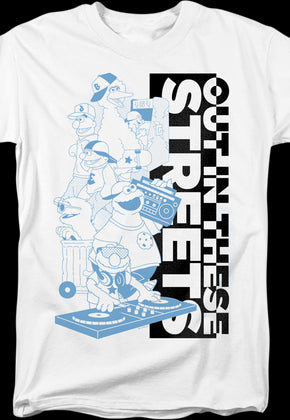 Out In These Streets Sesame Street T-Shirt