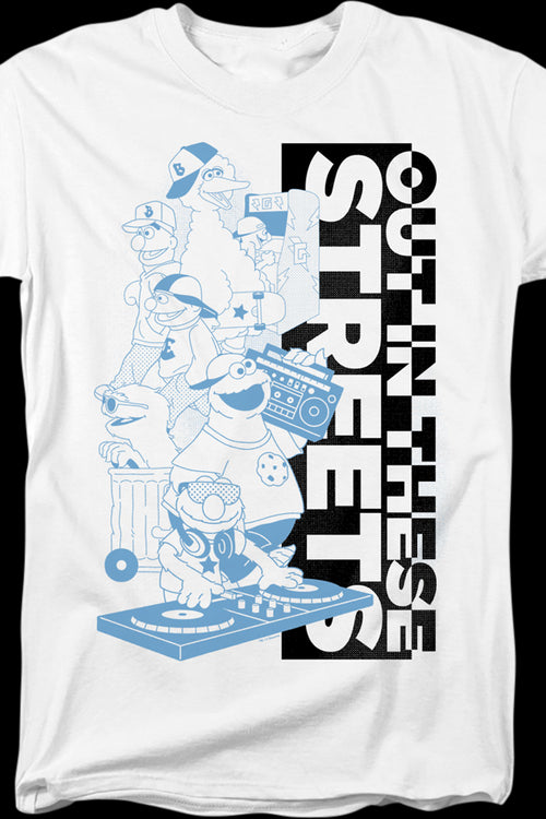 Out In These Streets Sesame Street T-Shirtmain product image