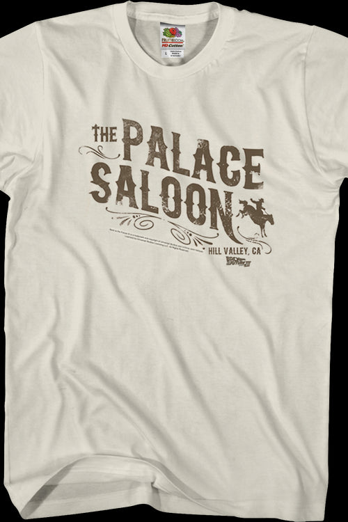 Palace Saloon Back To The Future T-Shirtmain product image
