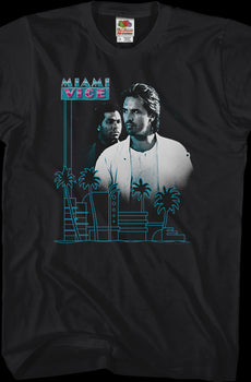 Palm Trees Miami Vice T-Shirt