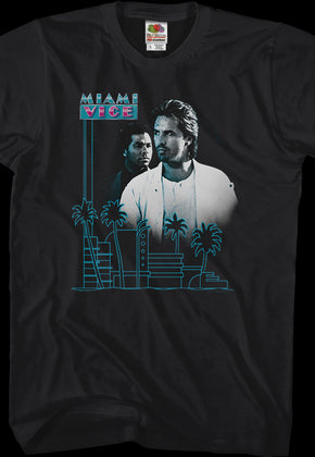 Palm Trees Miami Vice T-Shirt
