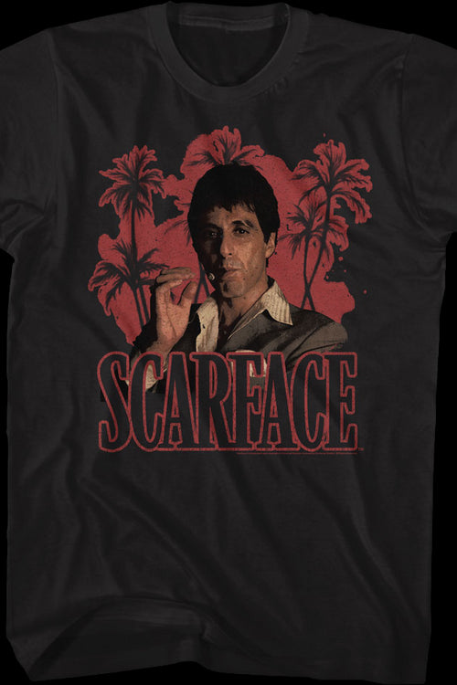 Palm Trees Scarface T-Shirtmain product image