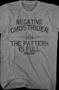 Pattern Is Full Top Gun T-Shirt
