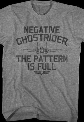 Pattern Is Full Top Gun T-Shirt