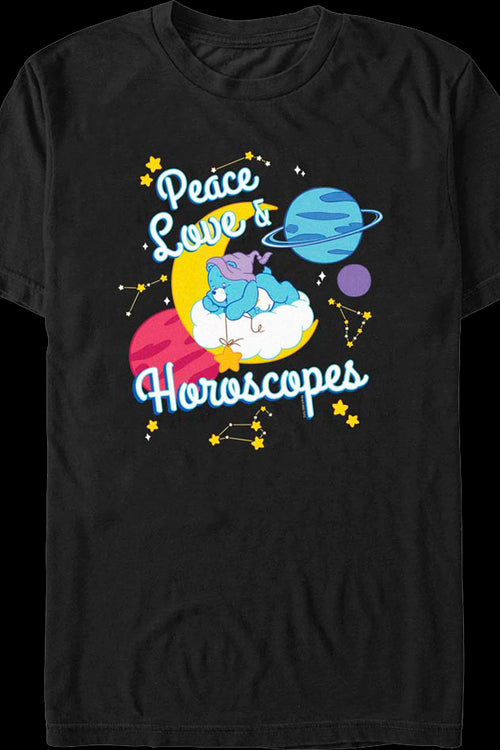 Peace Love & Horoscopes Care Bears T-Shirtmain product image