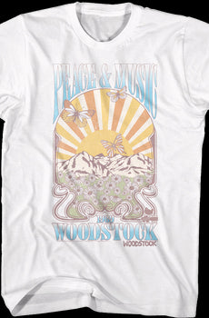 Peace & Music Woodstock T-Shirt