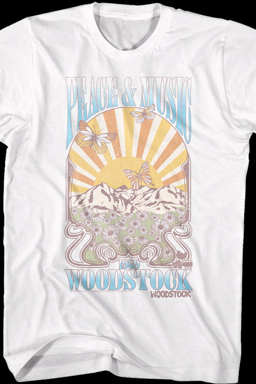 Peace & Music Woodstock T-Shirtmain product image